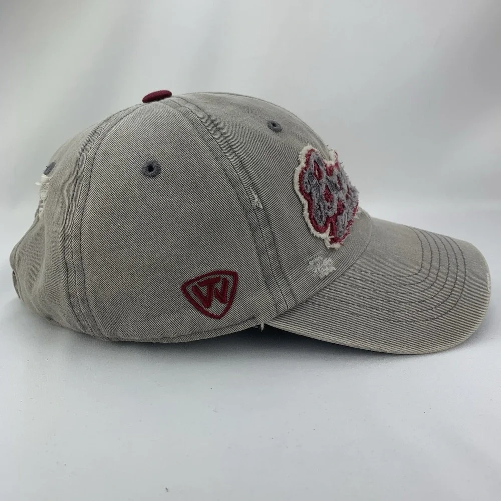 Oklahoma Sooners OU Boomer Hat Sherri Coale 2010 Fight Adjustable TOW Cap DAMAGE